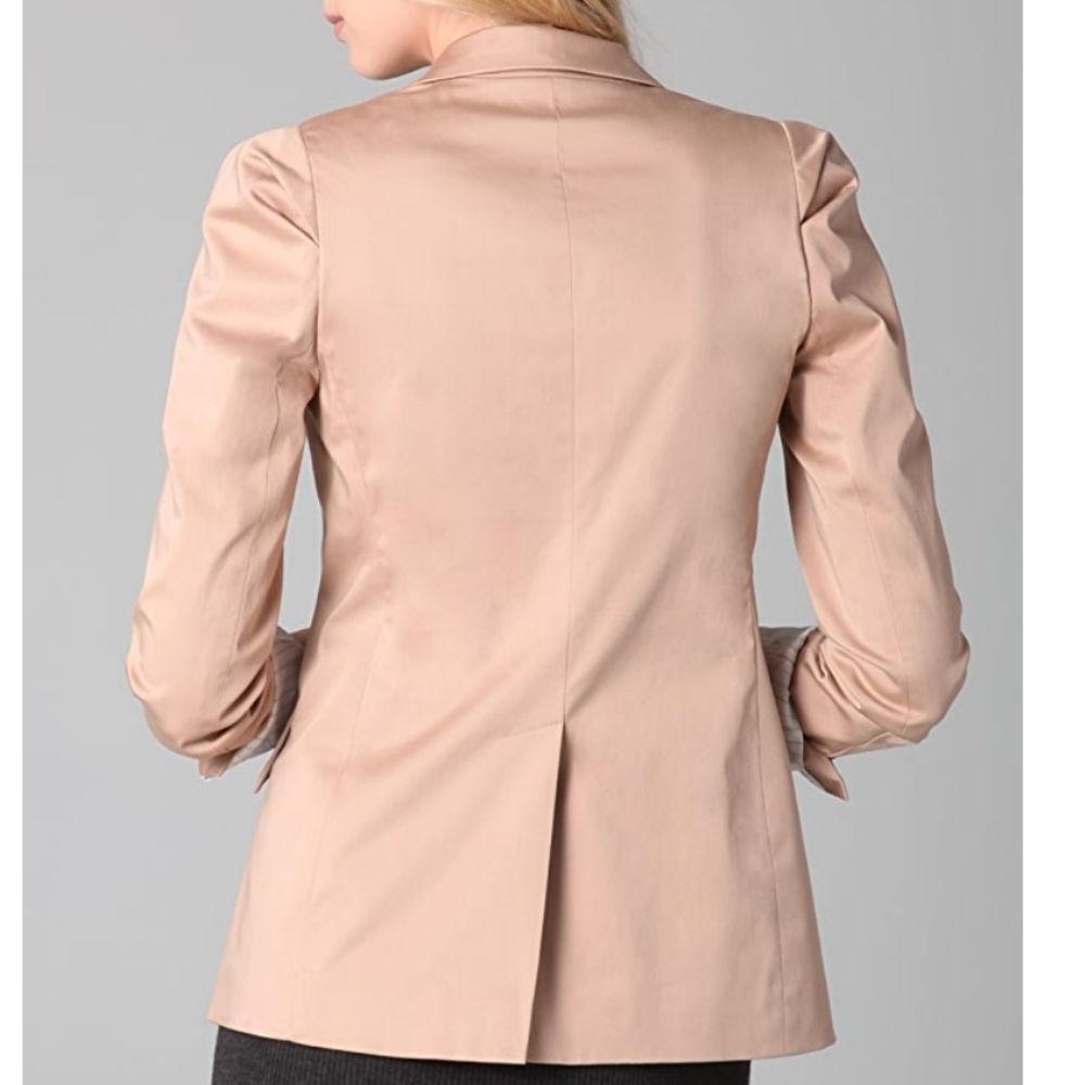 Club Monaco Clara tan single button blazer! - Picture 2 of 7